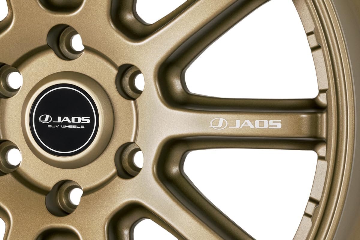 ジャオス(Jaos) TRIBE CROSS 20×9.0J+38 6H139.7 チタニウムゴールド 