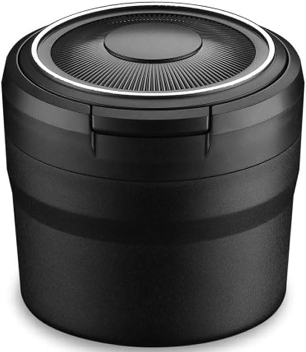 Glygly A/Black Cr Shtry For Lexus Nx300h Rx450h-L Lx470 Lx570 Gx470 Gxor, Self Extinguishing Sh Try With Led Light Nd Lid, Portble Sh Try With Led Blue Light,