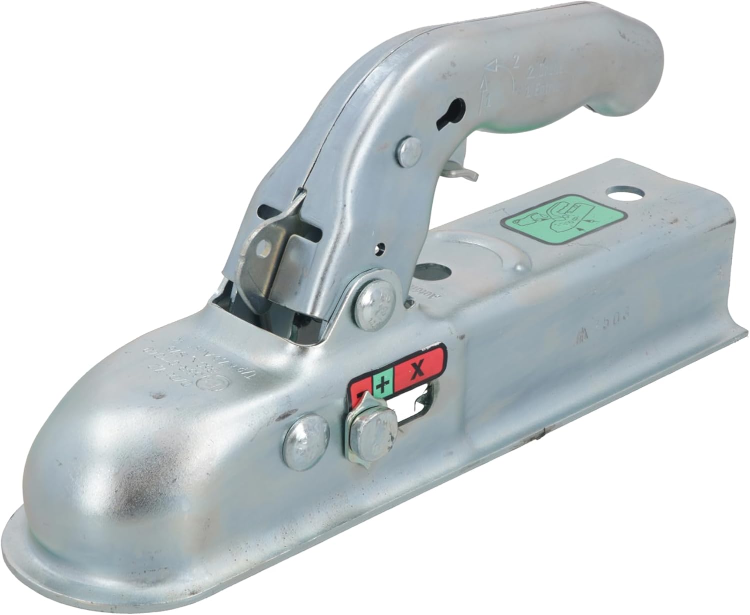 Pressed Steel 50mm Coupling/Hitch UNBRAKED TR031