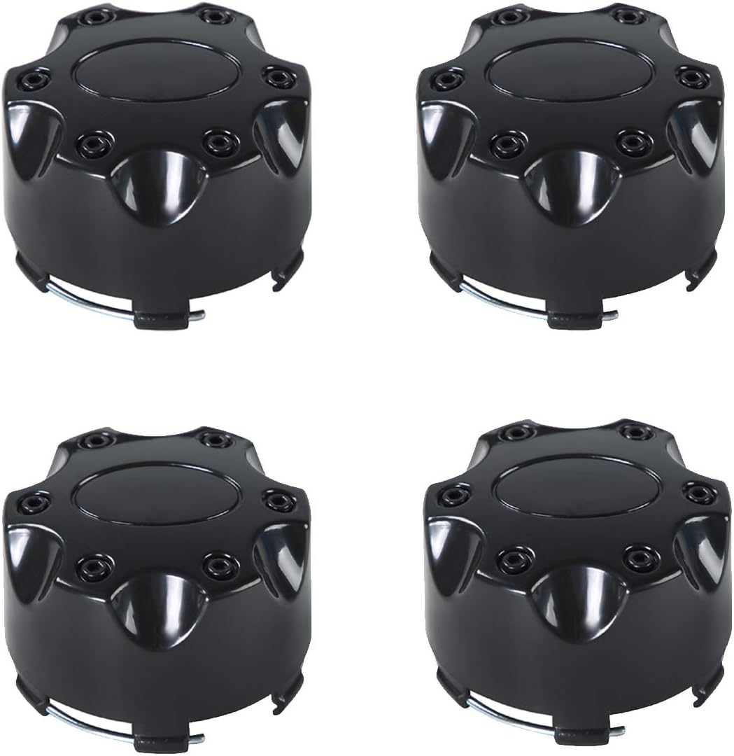 4PCS Black Hub Cap Wheel Center Cap Compatible with Polaris Sportsman Ranger RZR ACE 1521509-521
