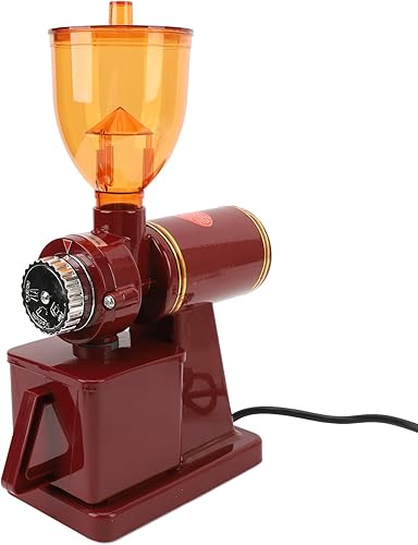 SUNGOOYUE Stainless Steel Electric Coffee Grinder, Button Switch, AntiLeakage Prevention, Multifunctional for Office Use