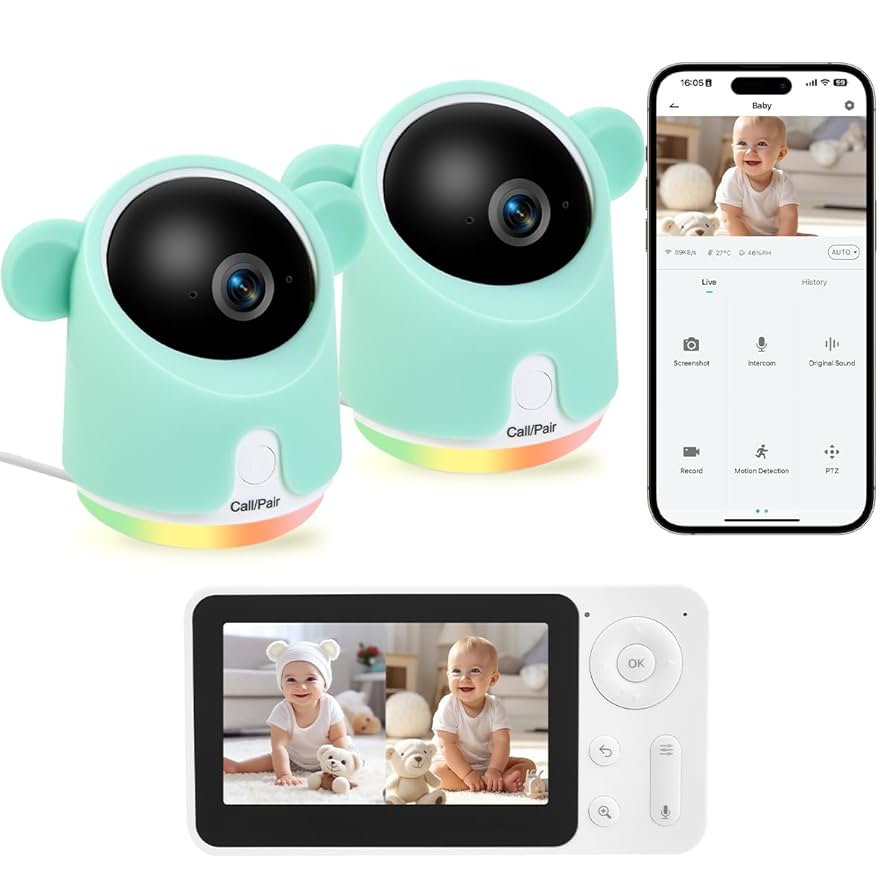 BABYL - babyl LIVE AT 幕張 Amazon.com: Baby Monitor with Camera and Audio, Split-Screen