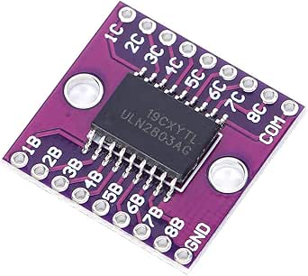 2-Teiliges Darlington-Transistormodul 50 V 500 Milliampere ULN2803A Industrielles Elektrisches Darlington-Transistor-Arrays-Modul Mit I2C-Schnittstelle