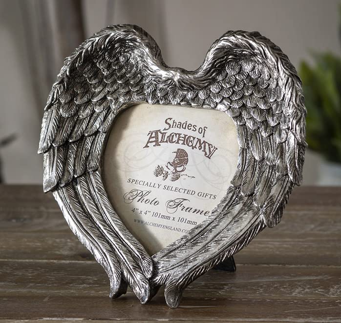 Amazon.com - Ebros Gift Alchemy Gothic Angel Winged Heart 4