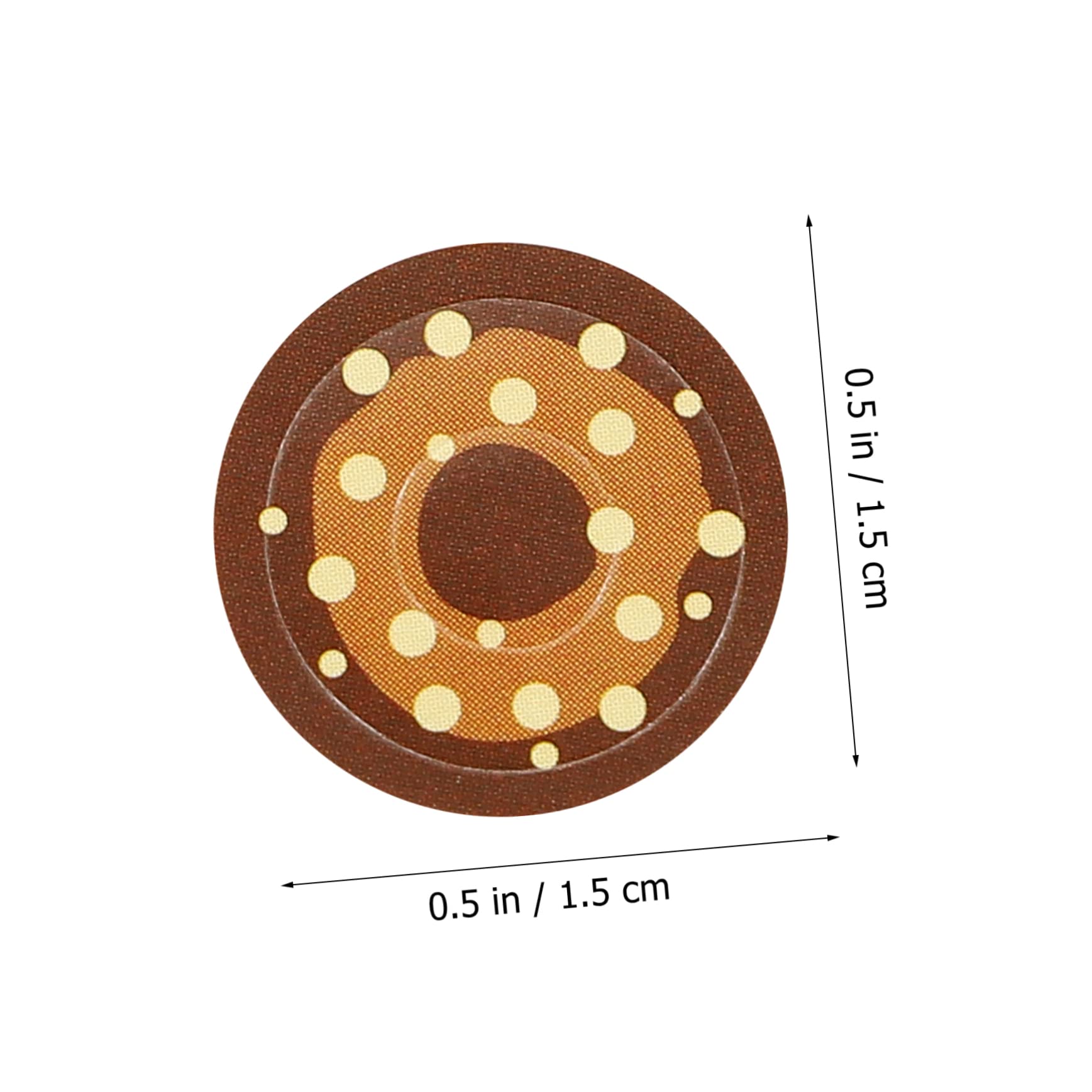SEWACC 4480piezas Etiquetas De Refuerzo Para Papel De Carpeta Pegatinas Autoadhesivas Para Reparar Páginas Para Escuela y Manualidades Diseño Geométrico y Donut Páginas Total