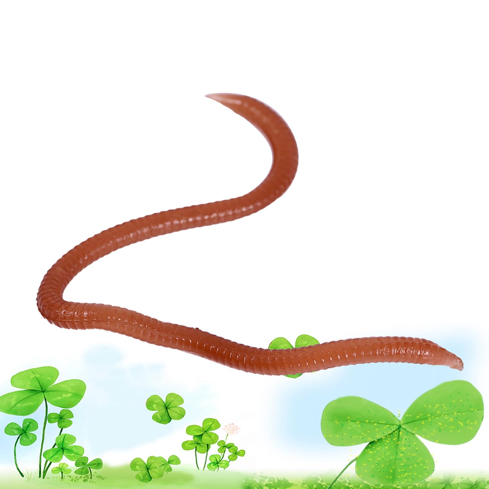 Bass Worms, Worms Miękkie Stickbaity 10 Cm Realistyczna Przynęta o Rybim Zapachu Przynęta na Dżdżownice Z Pudełkiem Robaki Drop Shot dla Wędkarzy na Wszystkich Poziomach