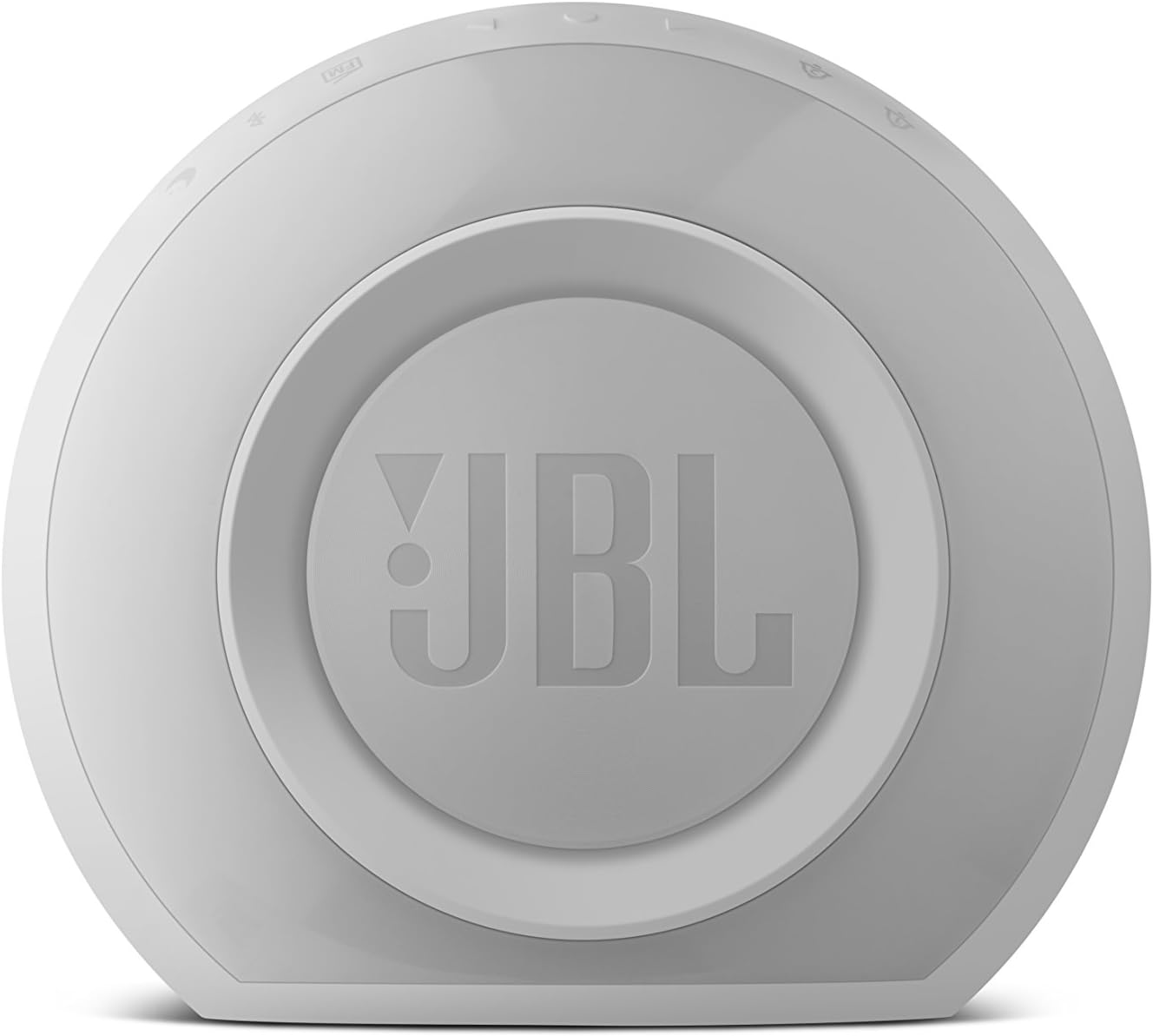 JBL Horizon - Bluetooth Clock Radio with USB Charging and Ambient Light - White