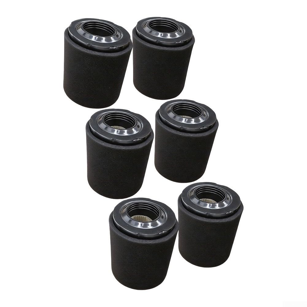 Filtro de Aire 334399 5429K 591383 591583 796032 798911 Repuesto Motor Jardín(6pcs)