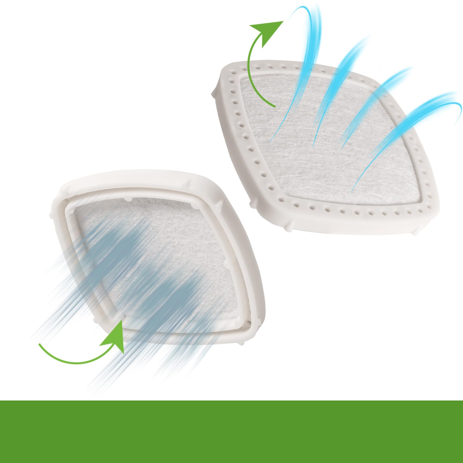 Paquete de 5 filtros de aire PB2520 para soplador de hojas Echo PB-2520 EB252, reemplaza # A226002160