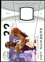 Vista 1 de Amare Stoudemire Card 2003-04 Flair Final Edition Hot Numbers Jerseys Green #AS