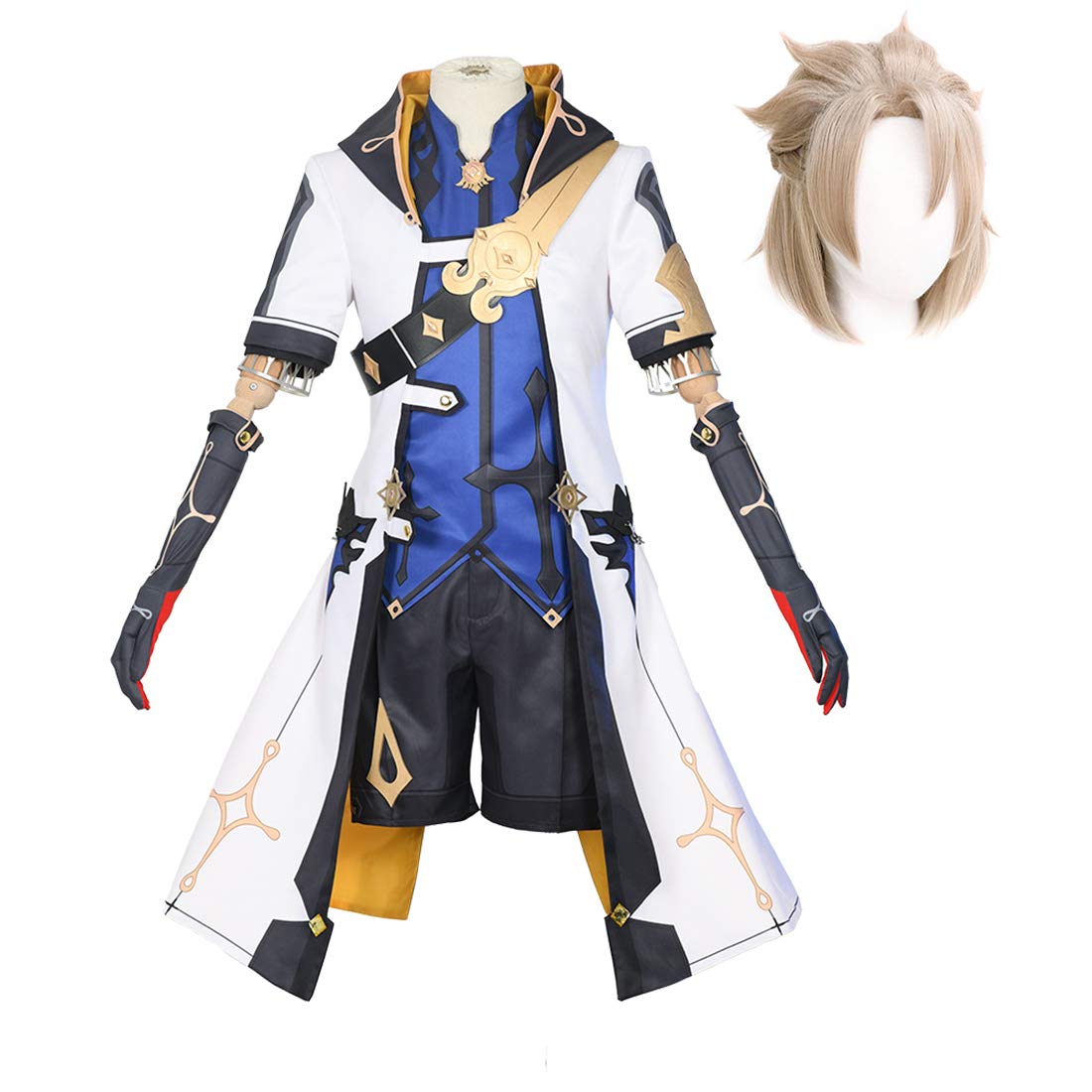 Cosplay Costume, Genshin Impact Albedo Cosplay Costume Halloween Outfits
