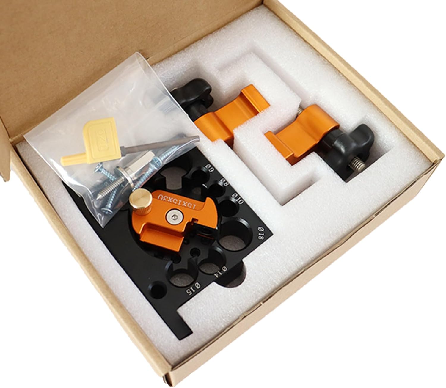 Multifunctional 9 Hole Adjustable Dowel Maker Jig Cutter Plate Kits Suitable For Easy Accurate Woodworking Applications
