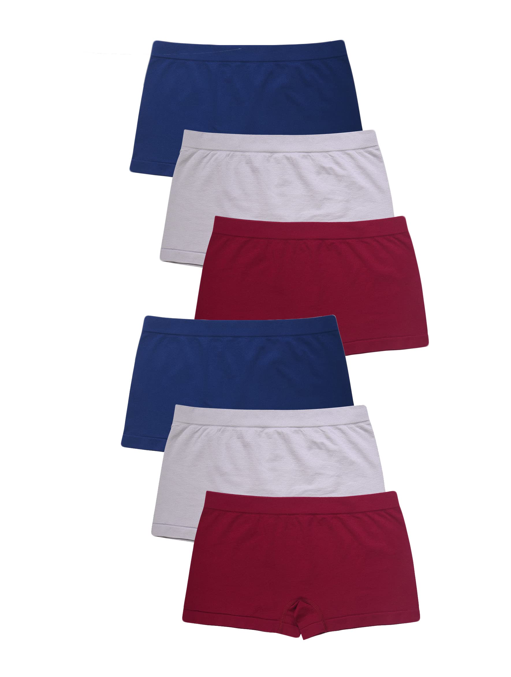 WS Sofra Women's Seamless Boyshorts Panties Stretchy, Classy, Sexy (Multi Pack of 3,5,6 or 12)