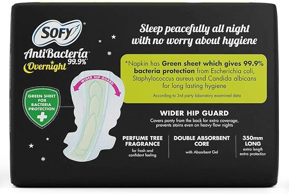 Sofy Bodyfit Overnight Pads - 30 Pieces (XXL)