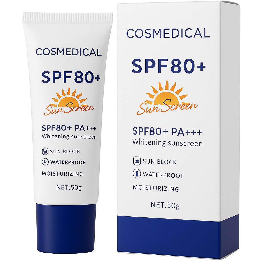 Blynds Pro Sunscreen Gel With SPF 80+ Protection and PA+++ | Matte Finish & Oil Free | 8 Hour Water Resistant | Vitamin E Enriched | Dermatologically Tested | 50gm