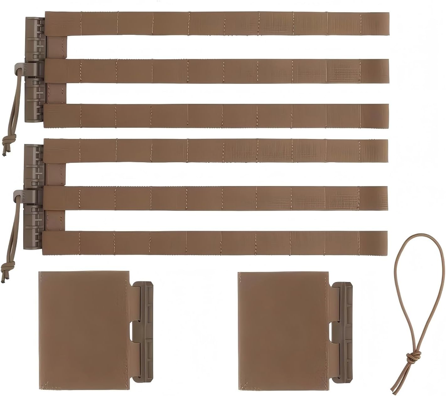 plate carrier Quick Release cummerbund,MOLLE 3 Band Skeletal Mesh Upgrade Kit,Compatible with J.PC 420 419 X.PC Hunting Vest