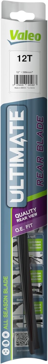 Valeo 12T 12" Ultimate Rear Beam Wiper Blade, 1 Pack