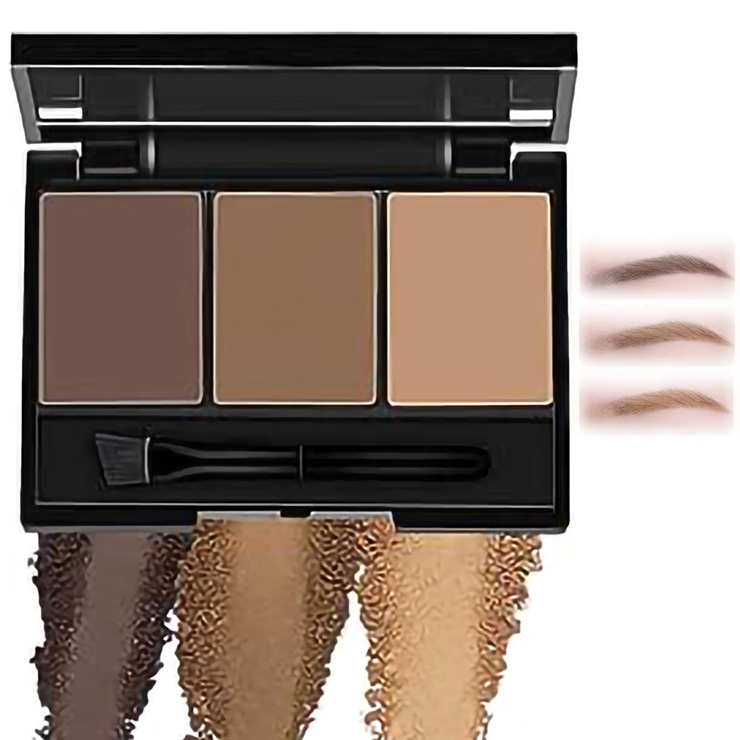 Palette Shadow NYX et Crayon Sourcils Black pour un Maquillage des Yeux Complet