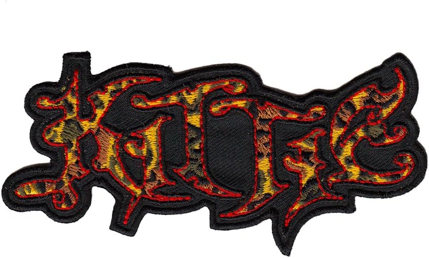 Kittie Embroidered Leopard Logo Patch