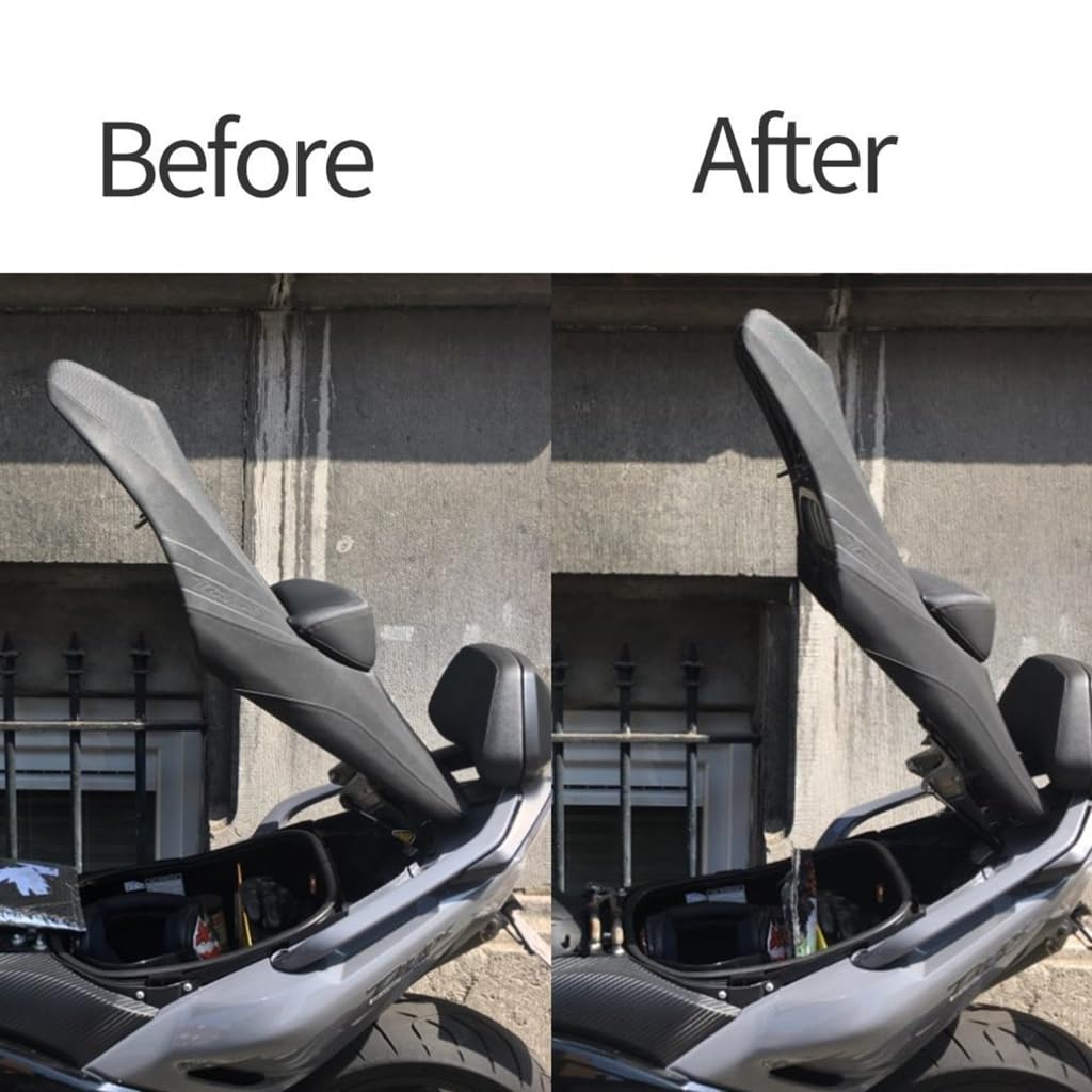 2 puntales hidráulicos ajustables de elevación para regulador de asiento de pilar de motocicleta Burgman400 AN400 2007-2016