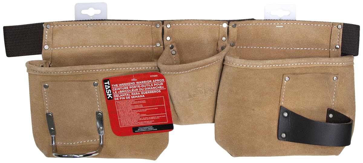 T77250 Weekend Warrior Apron with Polyweb Belt, 5-Pocket