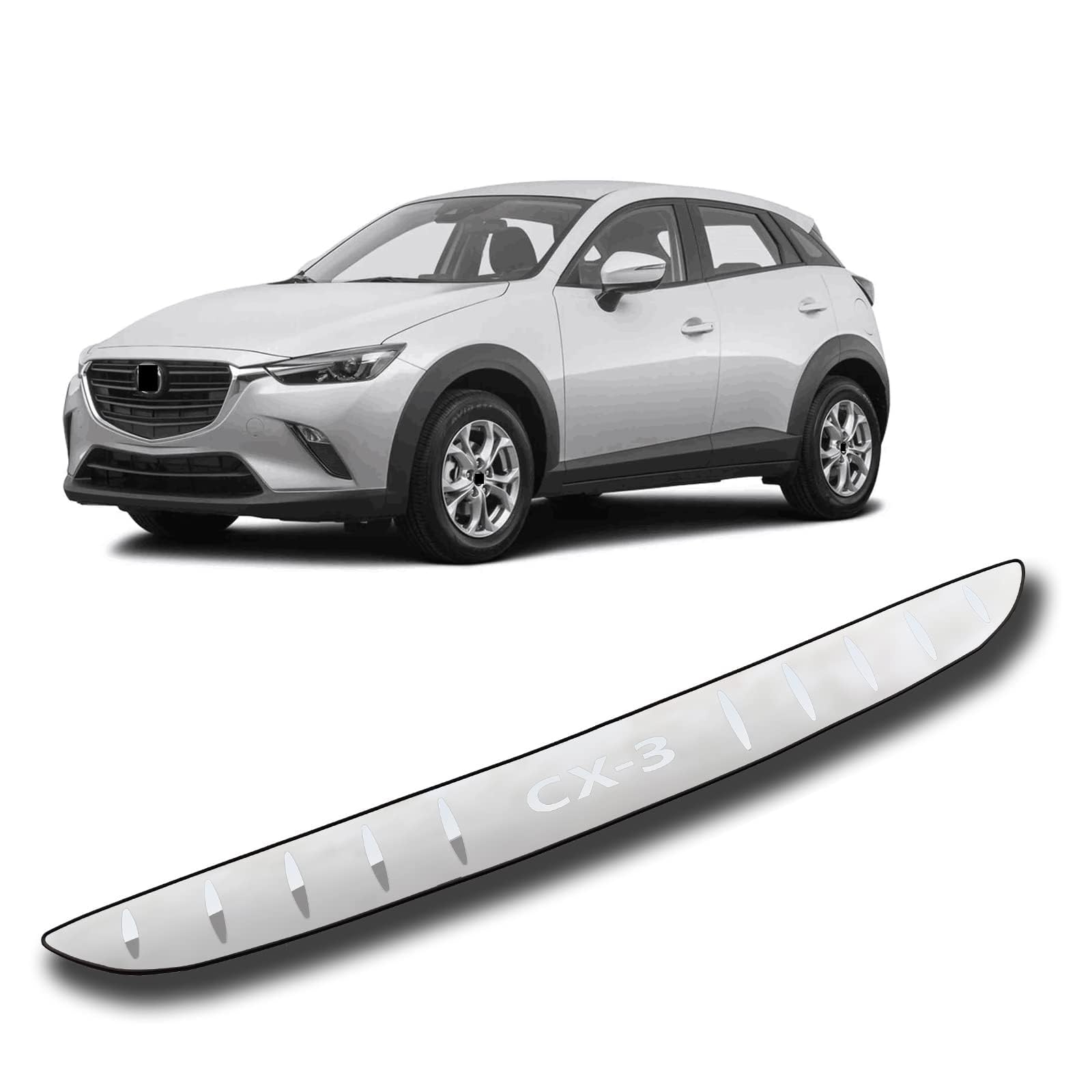 Voor Mazda CX-3 CX 3 CX3 2016-2021 Kofferbak Trim Auto