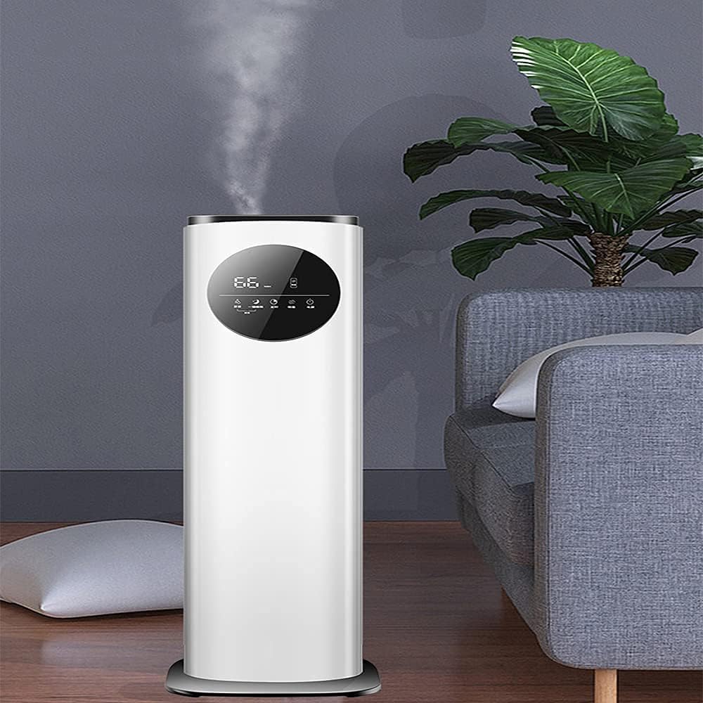 Air Humidifier Aromatherapy Humidifier Top Fill 8L Large Capacity Humidifier Waterless Auto Shut-Off Easy to Clean (Smart Type) (Touch Type)