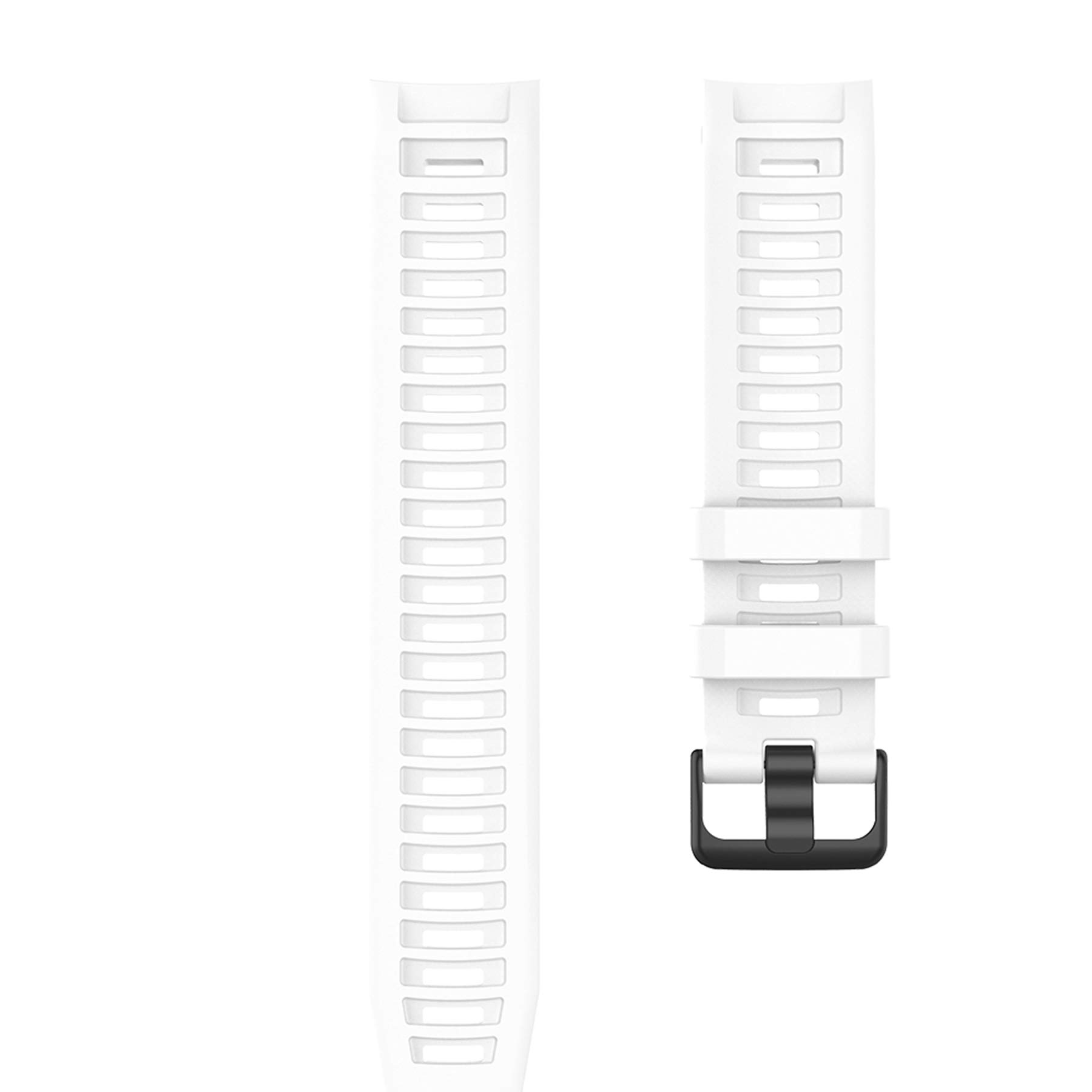 Pasek z etui kompatybilny z Garmin Instinct dla kobiet i mężczyzn, klasyczny miękki silikonowy pasek do zegarka Garmin Instinct Tide / Tactical/Dual Power Surf/Power/Esports Watch (niebieski