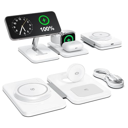 3-in-1 Magnetic Wireless Charger for Apple Devices