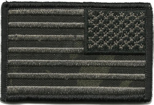 Gadsden and Culpeper MULTICAM BLACK Tactical Patch - Shoulder USA REVERSE