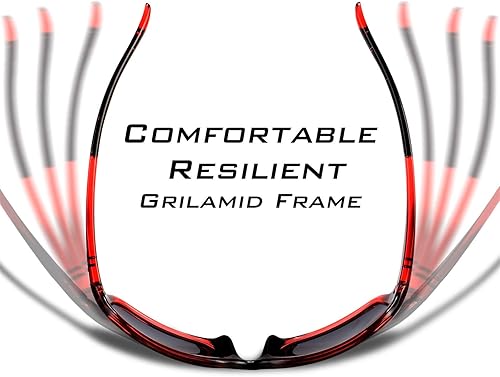 Miniatura 10 de KastKing Atlanta - Anteojos de sol deportivos polarizados para hombres y mujeres, ideales para conducir pesca, ciclismo y correr, protección UV