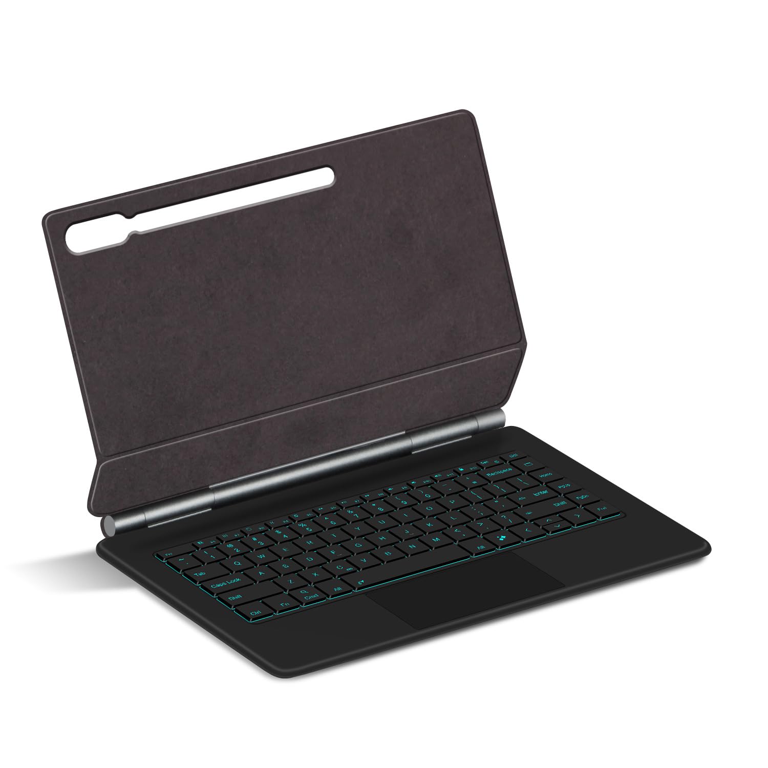 Custodia con Tastiera per Samsung Galaxy Tab S8 Ultra 14.6'' 2022, Supporto a Sbalzo Magnetico Galleggiante, Custodia Protettiva Ultrasottile con Tastiera Retroilluminata