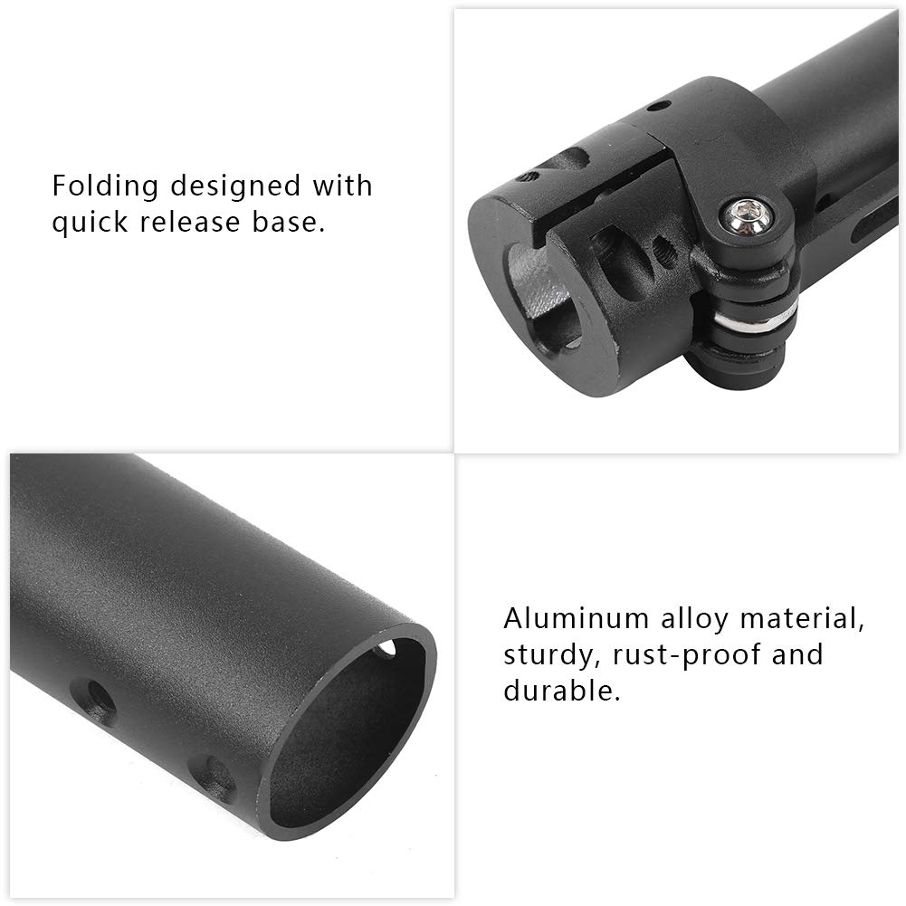 Tige de Support Poteau Pliable 27, 6 Pouces, Scooter Électrique 70 mm, Longueur Réglable, Antirouille, pour Utilisateurs de Mijia M365 Pro, Étudiants, Livraison et Transports en Vi