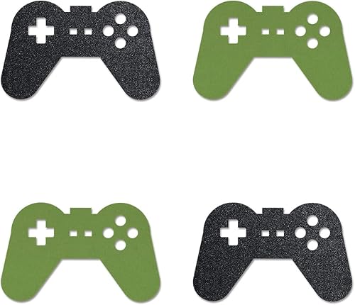 Recortes de videojuegos, paquete de 12 decoraciones de mesa para niños, cumpleaños, baby shower, decoración de fiesta