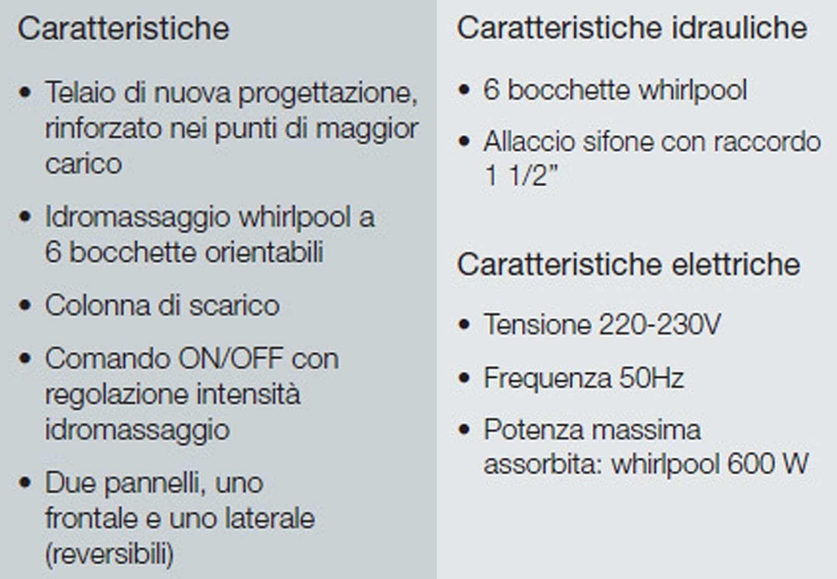 Novellini Calypso Eco Vasca da Bagno 160x70 H55cm Idro Laterale 6 Getti Reversibile Accensione Pneumatica Forma Esterna Rettangolare Interna ad Otto 2 Pannelli Acrilico Bianco Lucido Colonna Cuscino