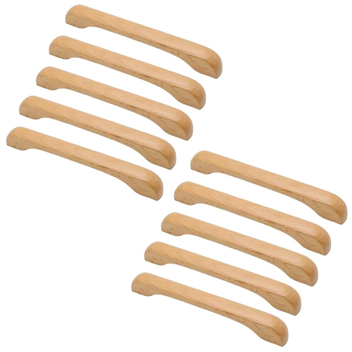 Poignées de cuisine en bois pour remplacer vos boutons de meuble