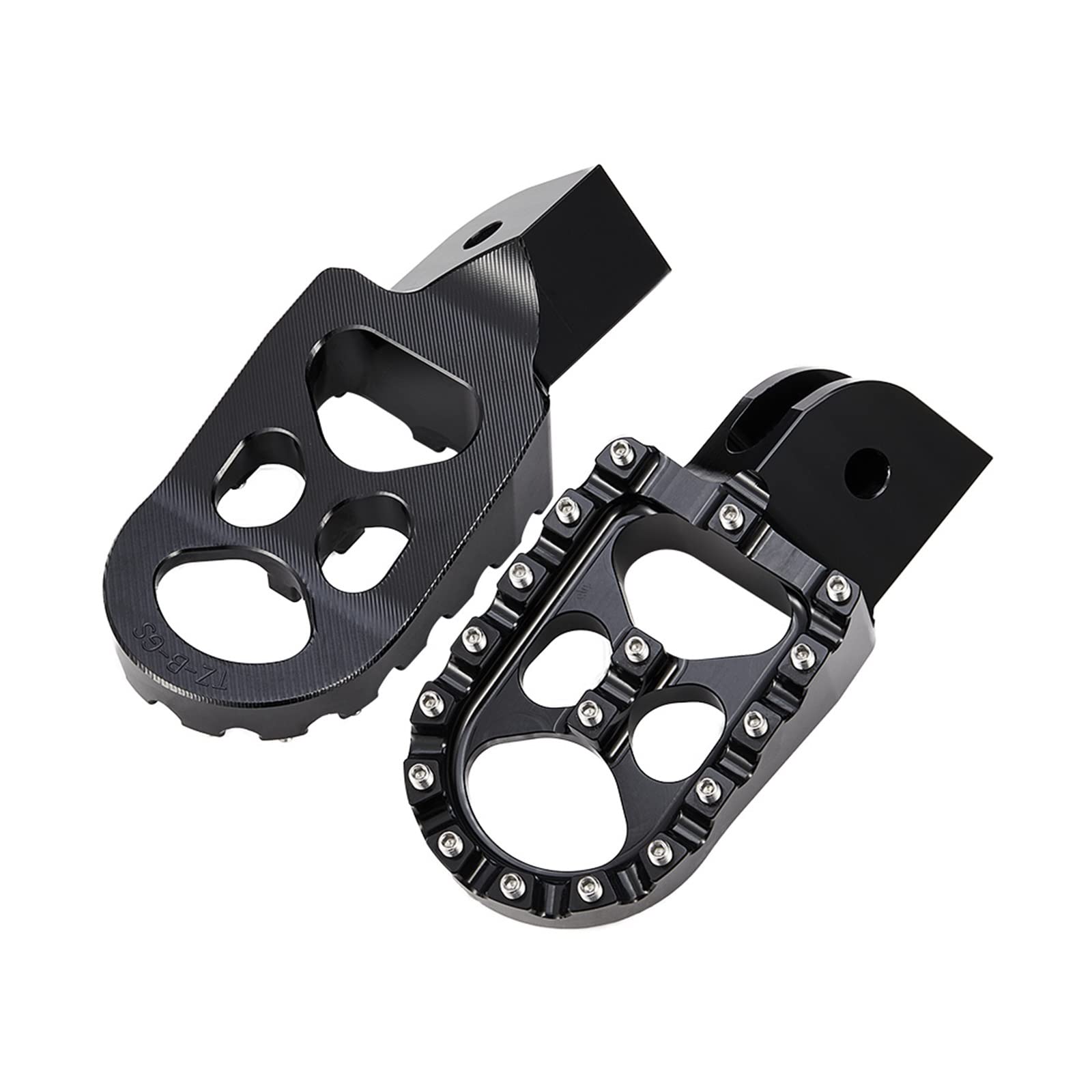 Estriberas para BMW para R1200GS LC para ADV F750GS F850GS Estriberas R 1200 GS para Adventure Black CNC Billet Pedales De Estriberas Anchas Estriberas Clavijas