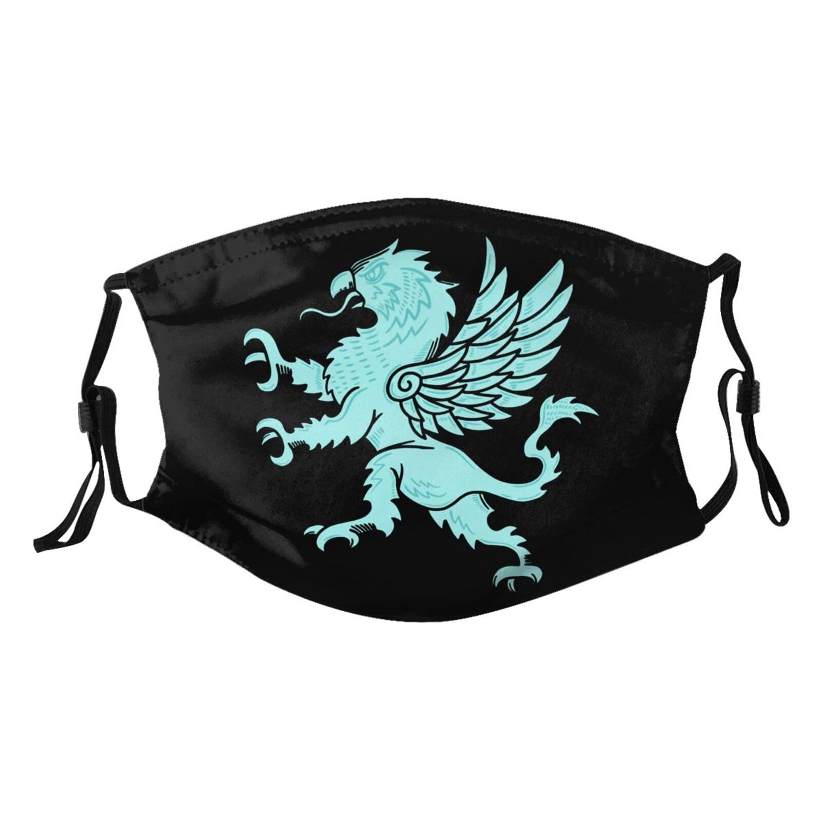 Griffin Coat of Arms Adult Dust Mask Adjustable Dust Face with 2 Filter79