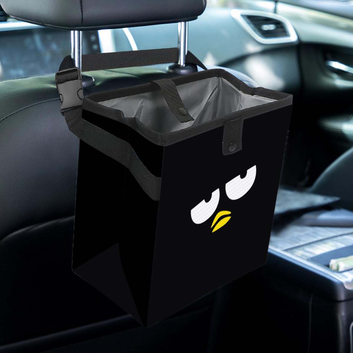 Amazon.co.jp: ばつまる バッドばつ丸 車 ゴミ箱 ごみ箱 車用収納