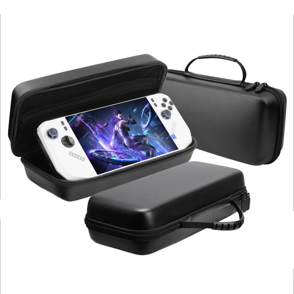 Etui Compatible avec MSI Claw A8 (Z2 Extreme), Antichoc Dur Protecteur Voyage Case, Portable Stockage Etui-Noir