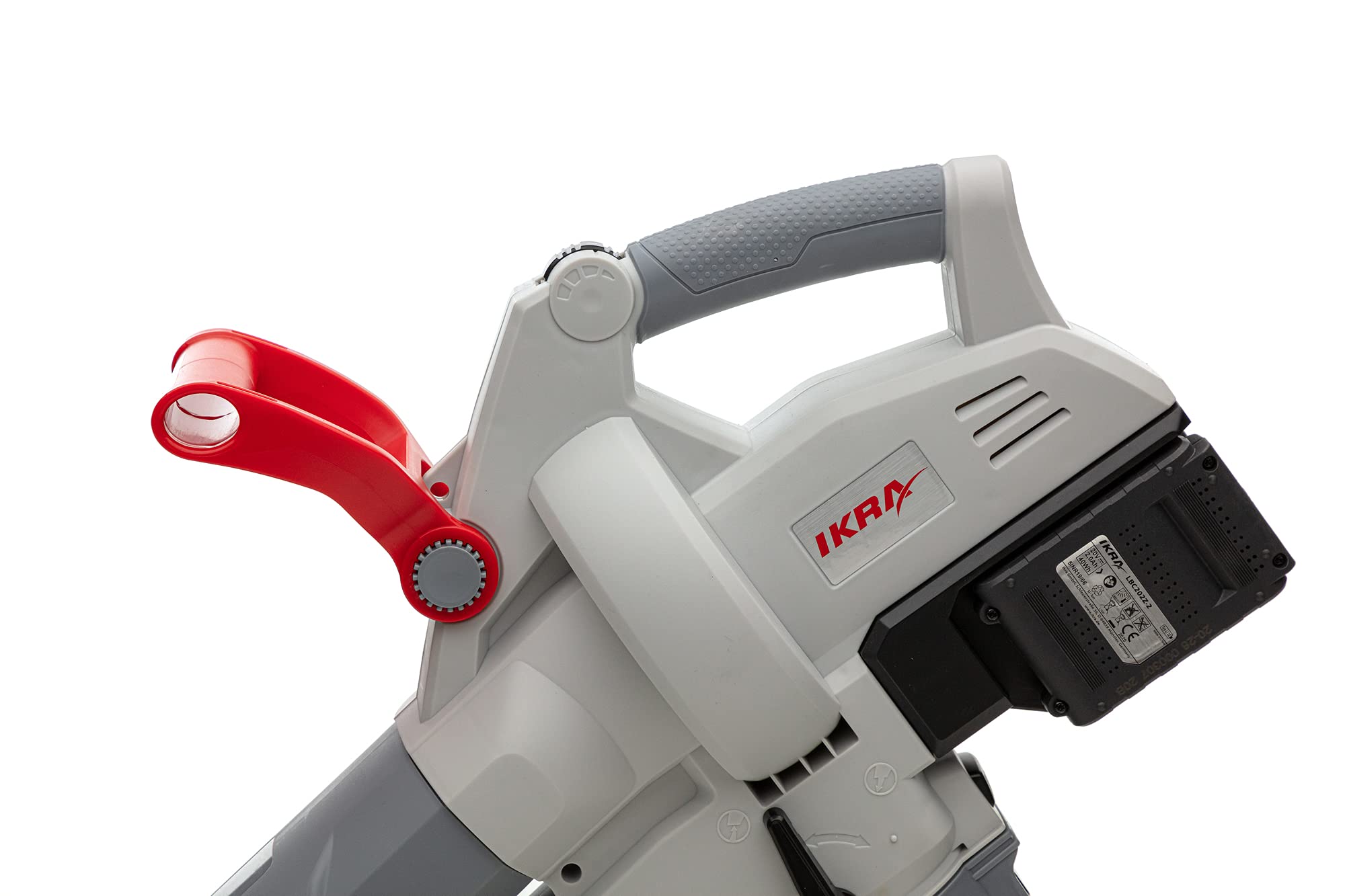 IKRA 3in1 aspiratore soffiatore a batteria ICBV 2/20, incl. 2 batterie, doppio dispositivo di carica rapida e 2 sacchi raccoglitori
