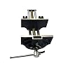Groz 7-Inch Quick-Release Woodworking Vise, Trigger-Action Front Jaw, Adjustable Front Dog, Toe-In Jaws, Buttress-Thread Screw, Cast Iron, 8-Inch Opening, Bench-Mount (39007)