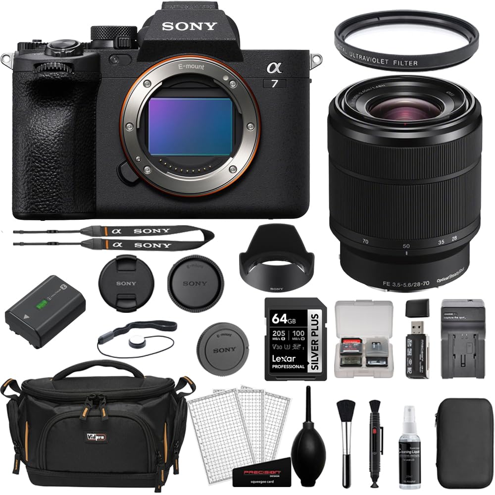 Amazon.com : Sony Alpha a7 IV Mirrorless Camera |28-70mm Lens