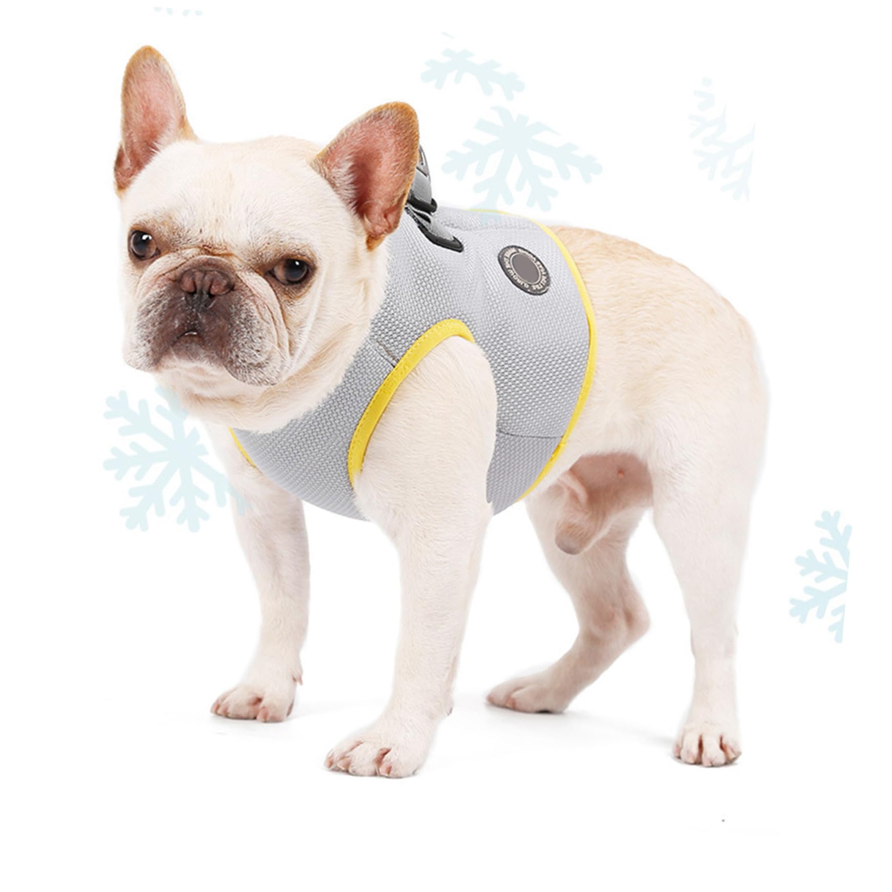 Gilet Rafraîchissant pour Chien et Chiot, Modèle L, Maille Coton