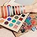 Eyeshadow Palette START MAKERS Professional Makeup Nude Earth Tone Matte Shimmer Pressed Glitter 25 Colors Highly Pigmented Long Lasting Waterproof Cosmetics with 1 Pcs Eyeshadow Brush