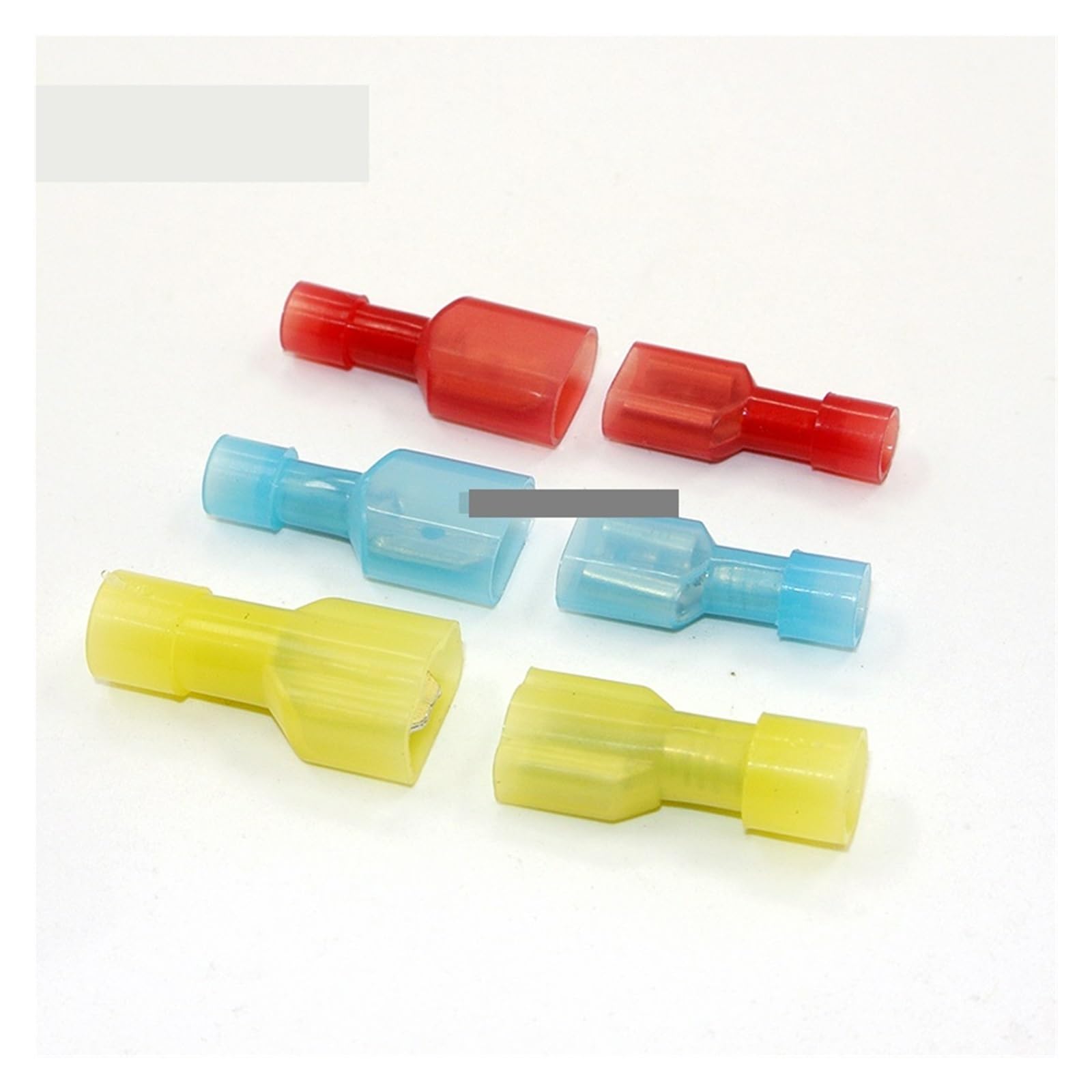 120p 22-16 16-14 12-10 AWG completamente isolati maschio/femmina terminali a crimpatura a innesto rapido, kit assortito