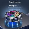 X42 Tablet Cooler RGB Lighting 10 cm Magnetic Semiconductor Cooler Fan for tablet