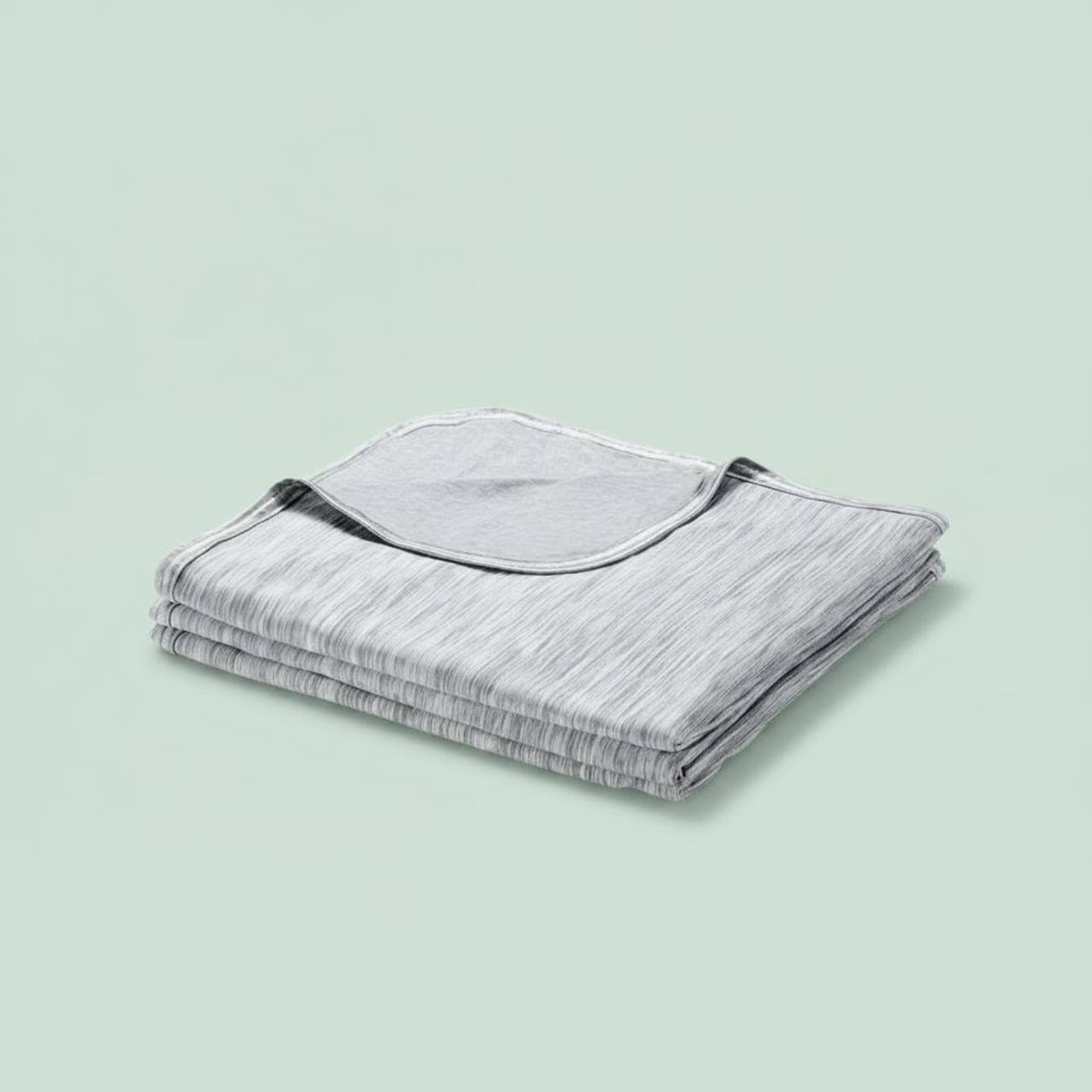 Milageto Kinder Kühlende Decke Sommerdecke Babydecke Temperaturregulierende Bettdecke Leichtes Gewebe Wärmeableitend Pflegeleicht für Bett Couch Autositze Urlaub, Blau, 150 200cm