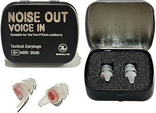 Indesign Shooting Ear Protection - 30dB Advanced Filter Technology Ear Plugs for Shooting Range, Firing Range, Hunting, Work, Concerts, Sleeping 1 Pair - Indesign