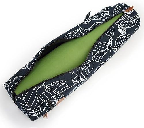 Miniatura 6 de Bolsa para esterilla de yoga para mujeres y hombres, bolsa de viaje para yoga y gimnasio para ejercicio de 14 pulgadas y 13 pulgadas de grosor,